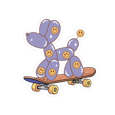 skater balloon dog sticker