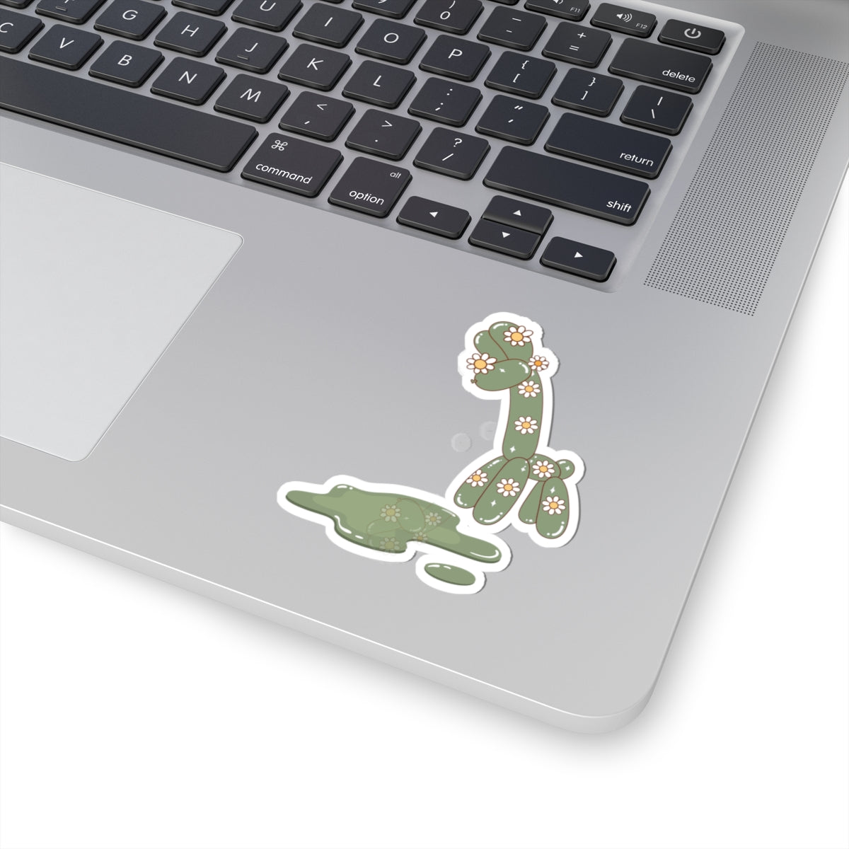 reflection balloon giraffe sticker