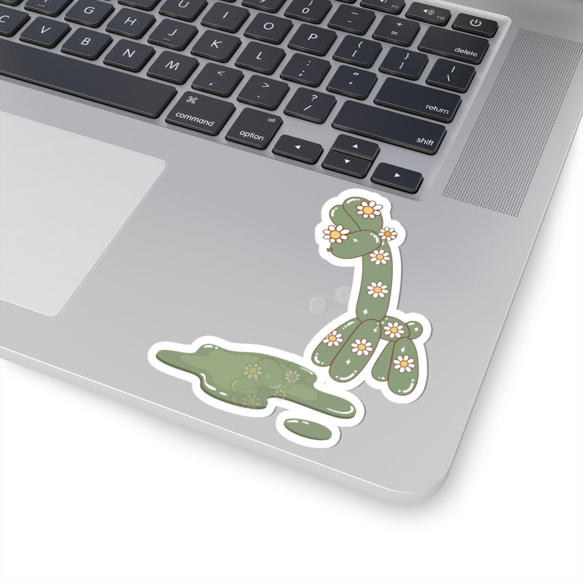 reflection balloon giraffe sticker